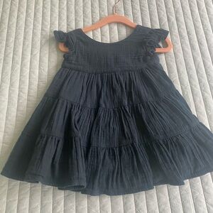 GAP Black Tiered Kids Dress
